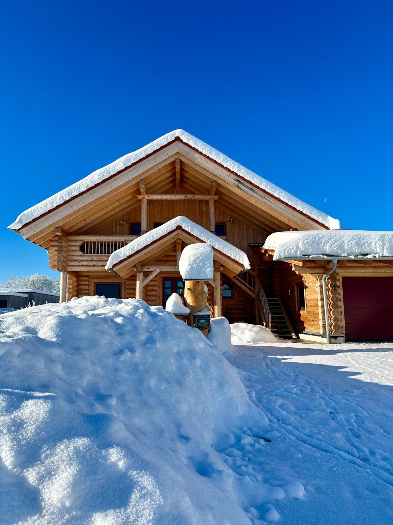"Allgaeu-Herzl" Alpenchalet Fuer Zwei Ruckholz Esterno foto