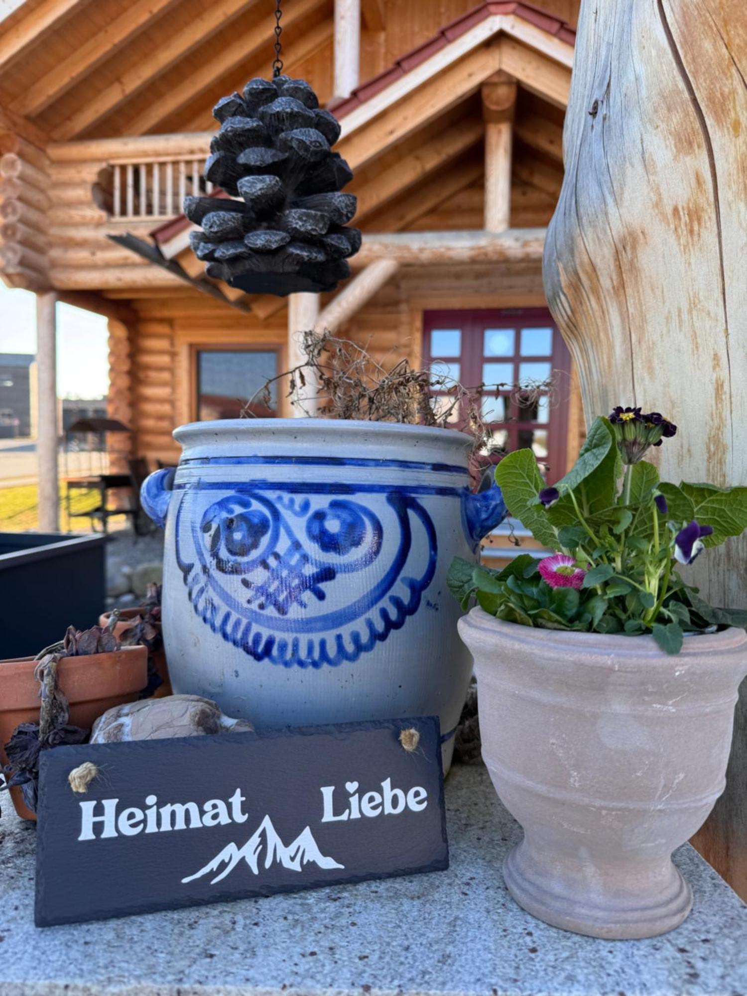 "Allgaeu-Herzl" Alpenchalet Fuer Zwei Ruckholz Esterno foto